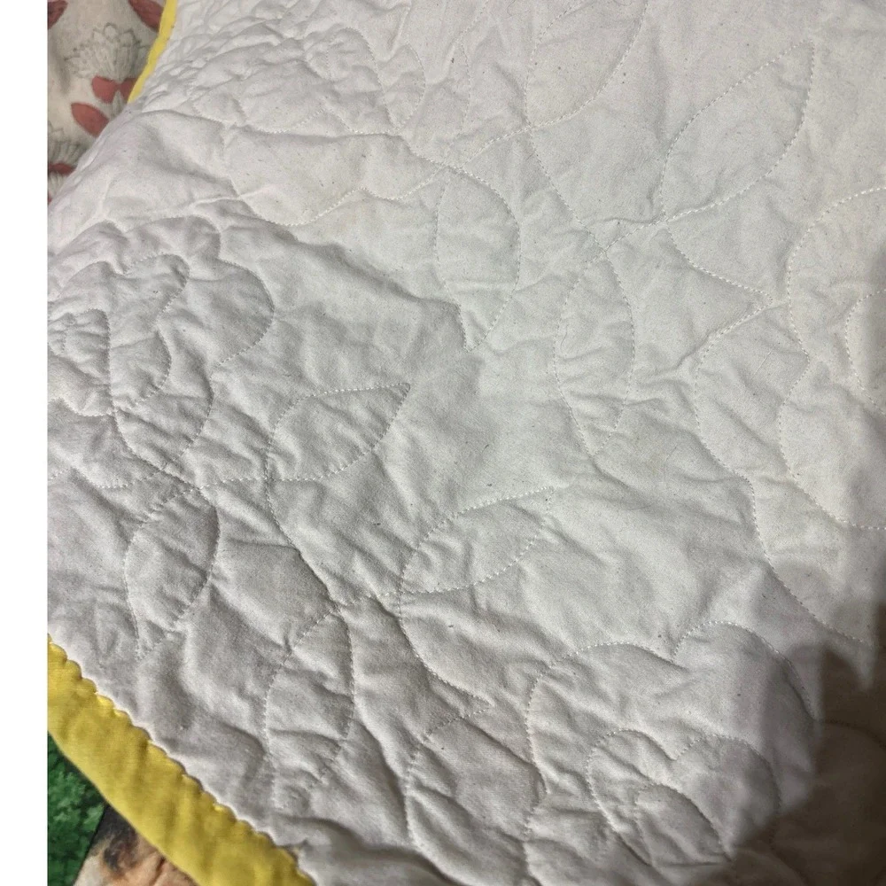 Vintage Handmade Patchwork String Quilt Looney Tunes Disney Throw Blanket 64x90